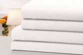 Bibb Home Solid Cotton 4 Piece Sheet Set